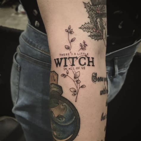 Witches mark tattoo